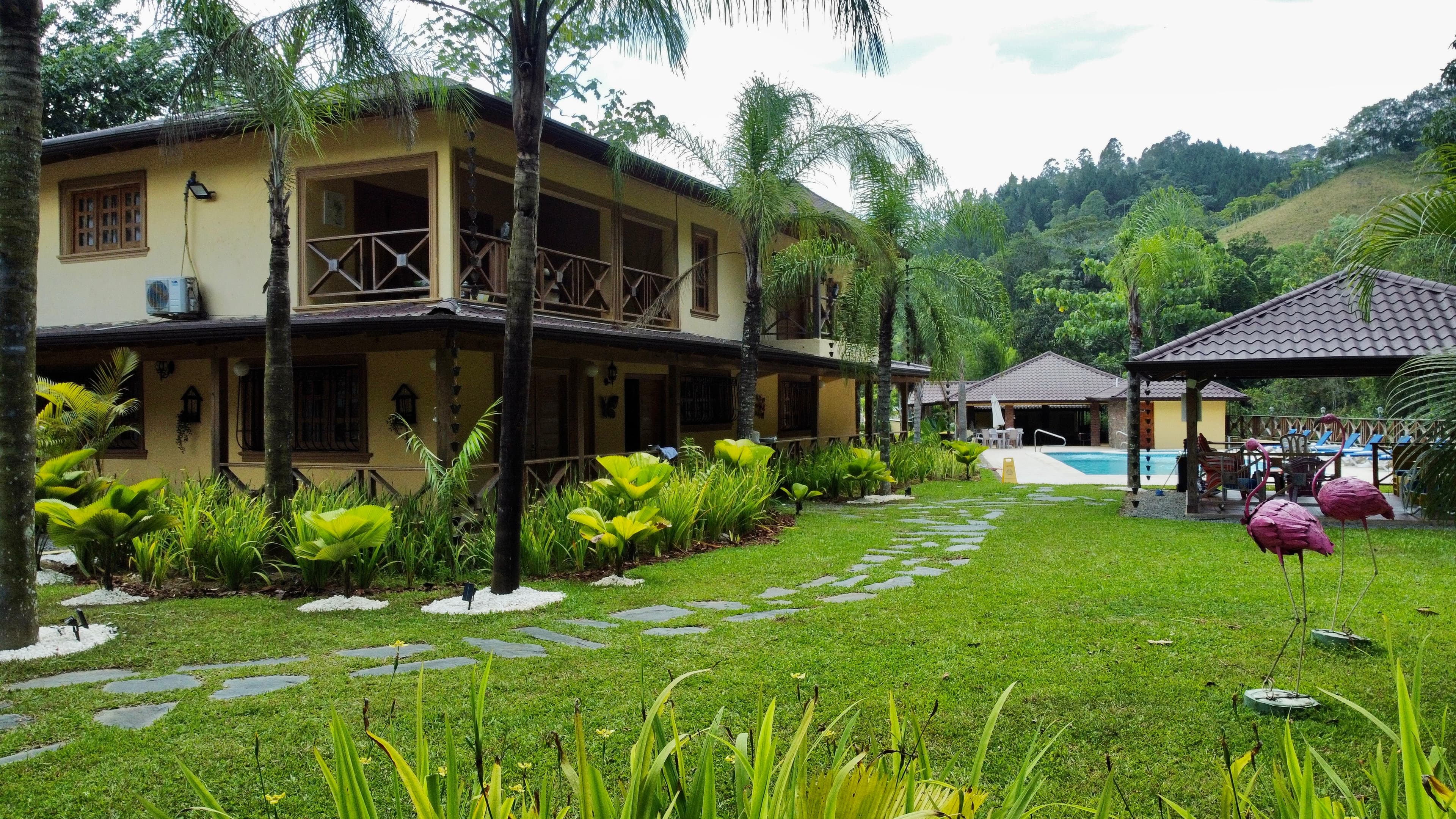 Exterior de la villa